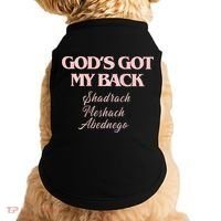 Gods Got My Back Doggie Tank thumb 0