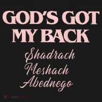 Gods Got My Back Doggie Tank thumb 4