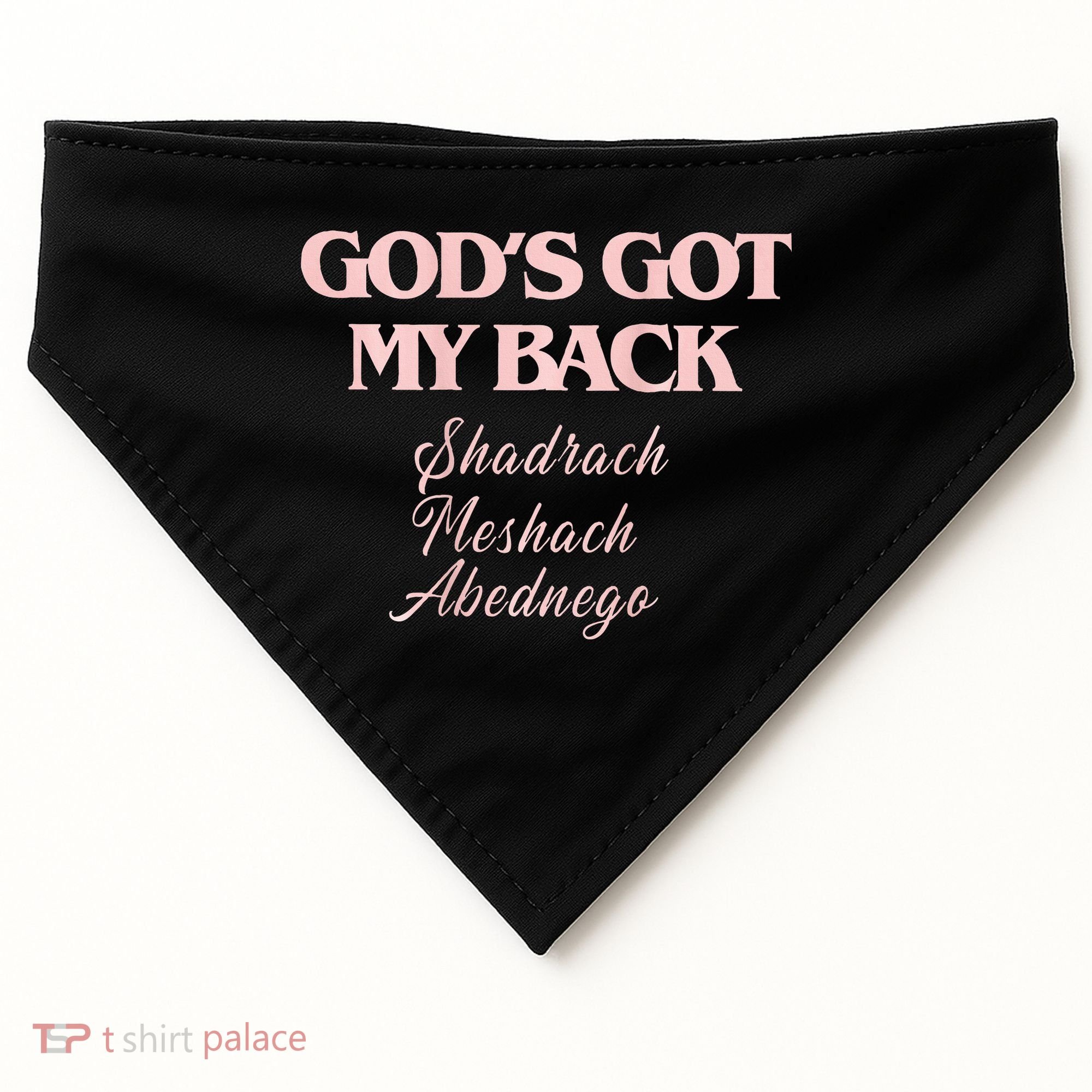 Gods Got My Back USA-Made Doggie Bandana