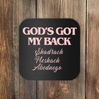 Gods Got My Back Coaster thumb 0