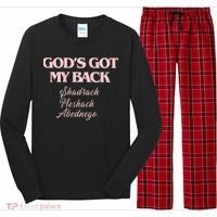 Gods Got My Back Long Sleeve Pajama Set thumb 0