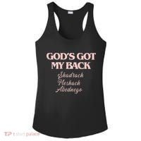Gods Got My Back Ladies PosiCharge Competitor Racerback Tank thumb 0