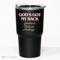 Gods Got My Back Tumbler thumb 0