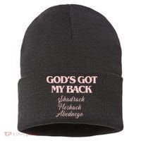 Gods Got My Back Sustainable Knit Beanie thumb 0
