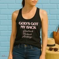 Gods Got My Back Women's Tank Top thumb 2