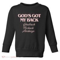 Gods Got My Back Toddler Sweatshirt thumb 0