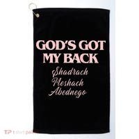 Gods Got My Back Golf Towel thumb 0