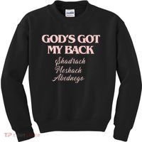 Gods Got My Back Kids Sweatshirt thumb 0