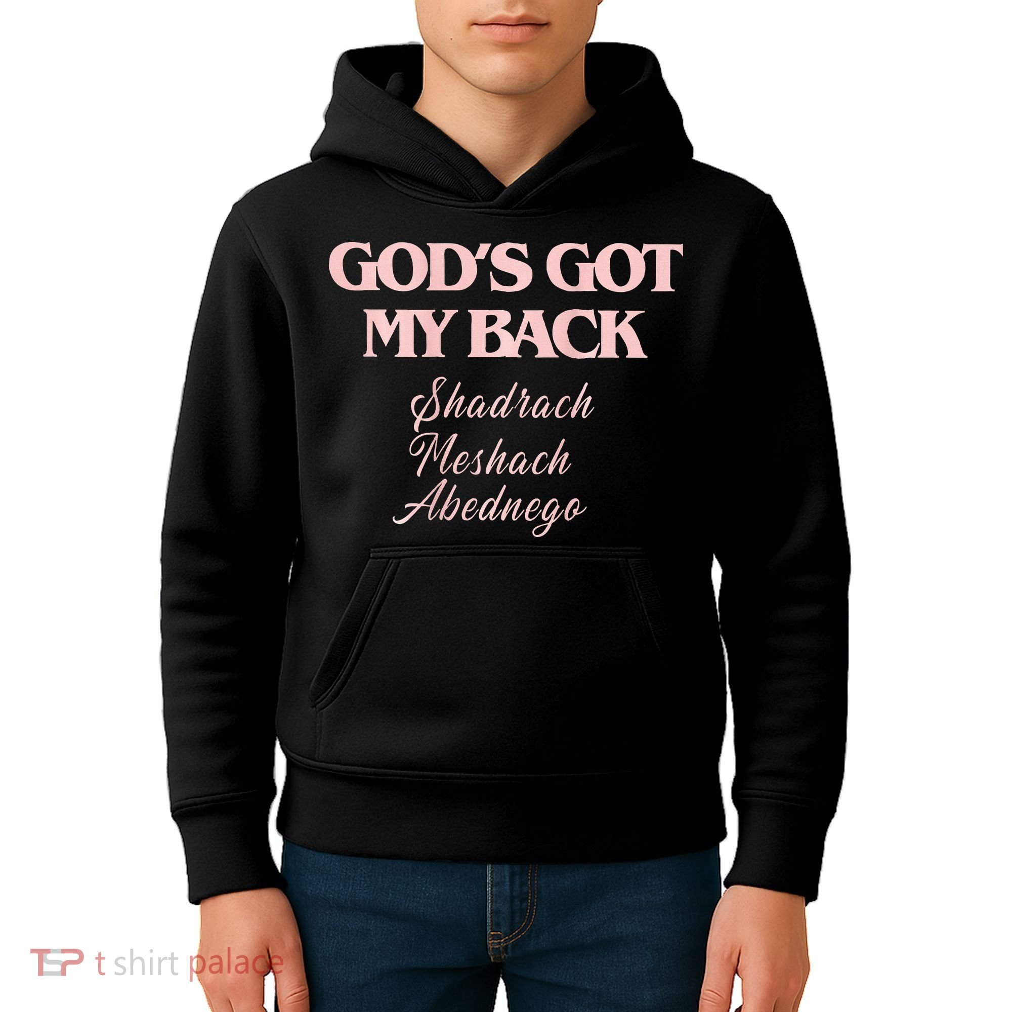 Gods Got My Back Kids Hoodie
