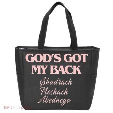 Gods Got My Back Tote Bag