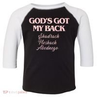 Gods Got My Back Toddler Fine Jersey T-Shirt thumb 0