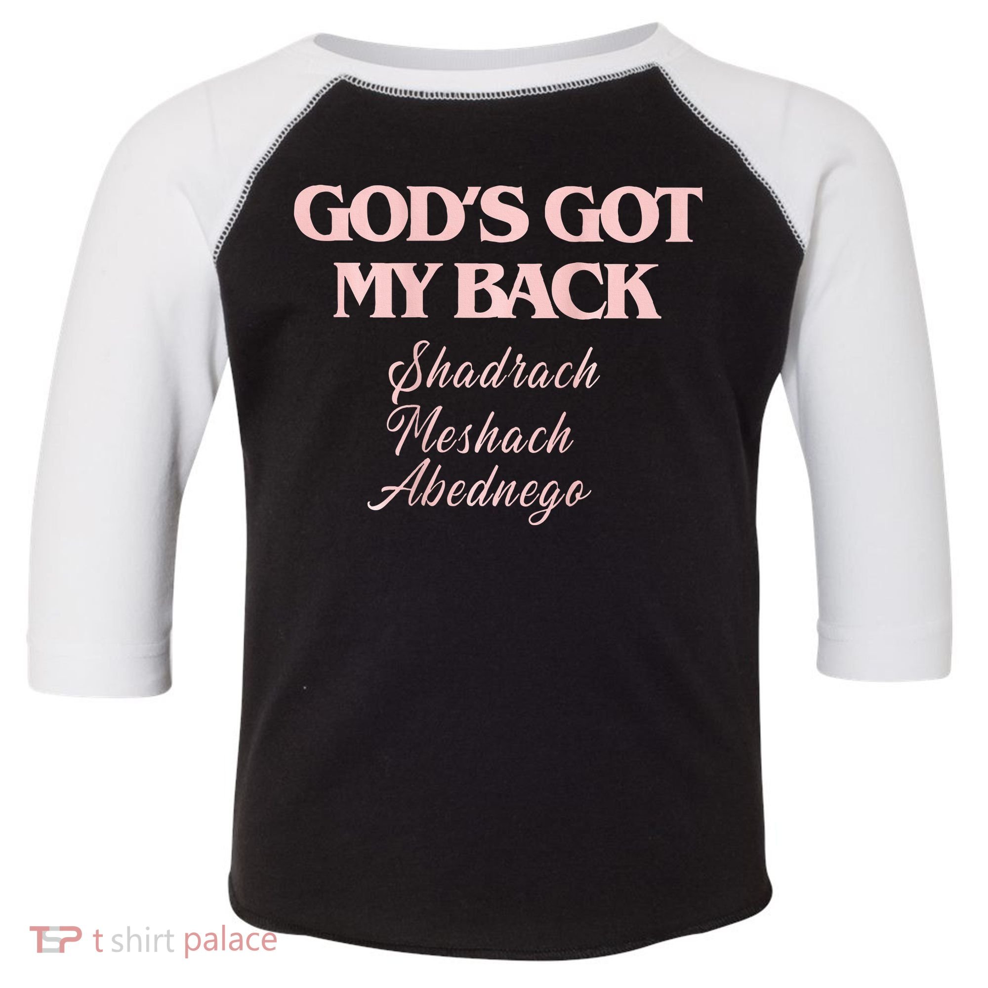 Gods Got My Back Toddler Fine Jersey T-Shirt