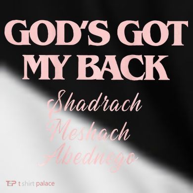 Gods Got My Back Toddler Fine Jersey T-Shirt