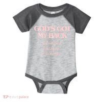 Gods Got My Back Infant Baby Jersey Bodysuit thumb 0