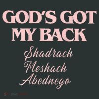 Gods Got My Back Infant Baby Jersey Bodysuit thumb 2