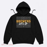 Brewers Let’s Go Fan Apparel for Game Day Hoodie thumb 0
