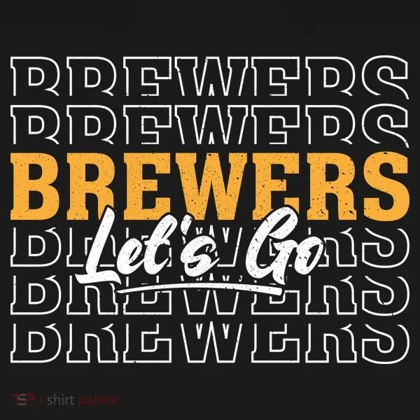 Brewers Let’s Go Fan Apparel for Game Day Button