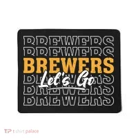 Brewers Let’s Go Fan Apparel for Game Day Mousepad thumb 0