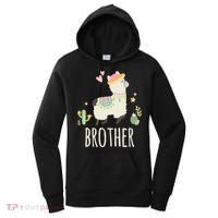 Brother Llama Great Gift Christmas Matching Family Tribe Boy Gift Women's Hoodie thumb 0