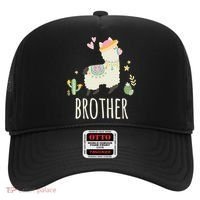 Brother Llama Great Gift Christmas Matching Family Tribe Boy Gift Hat thumb 0