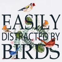 Bird Lovers Gifts For Women Men Gift Easily Distracted By Birds Gift Apron thumb 3