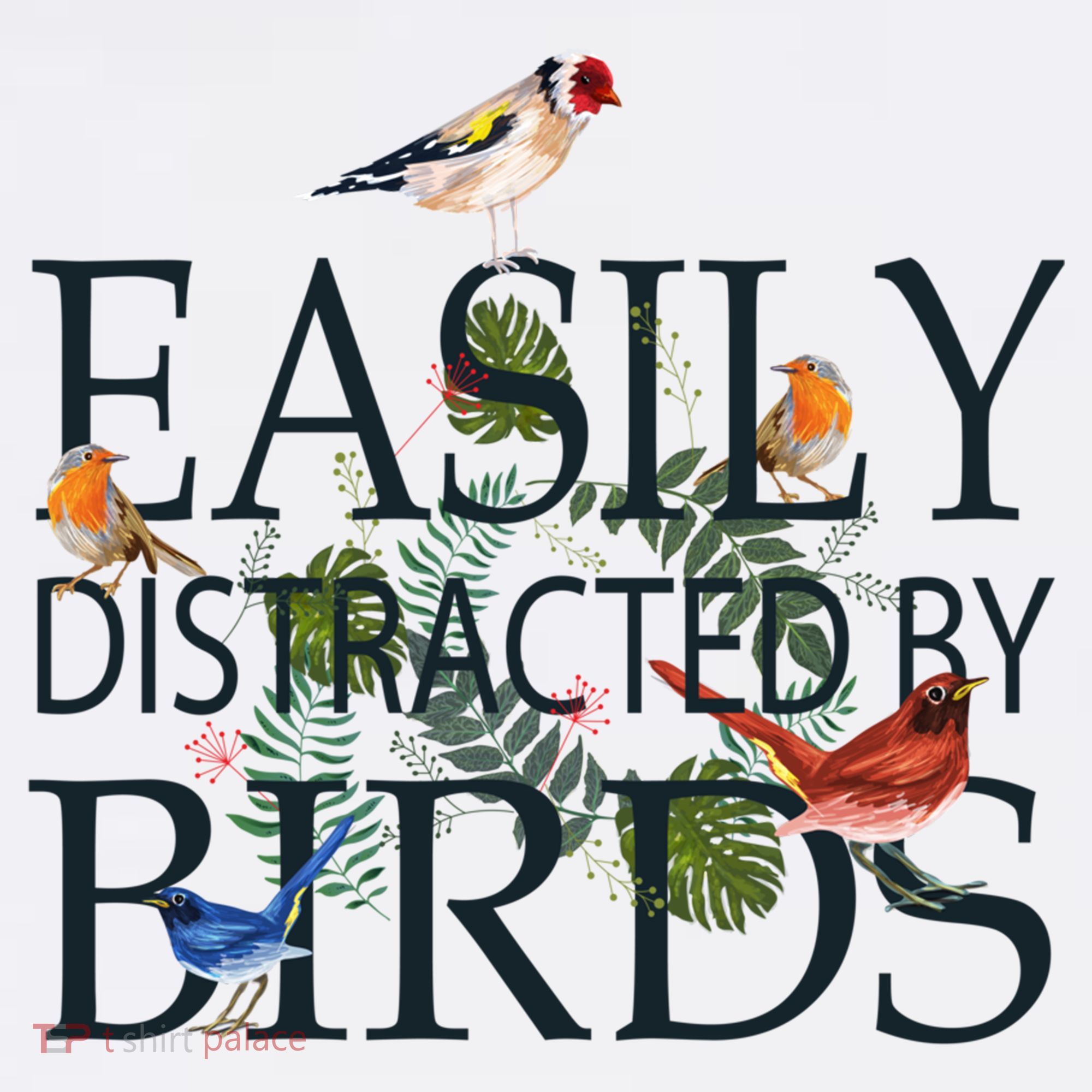 Bird Lovers Gifts For Women Men Gift Easily Distracted By Birds Gift Polo