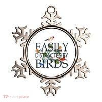 Bird Lovers Gifts For Women Men Gift Easily Distracted By Birds Gift Ornament thumb 0