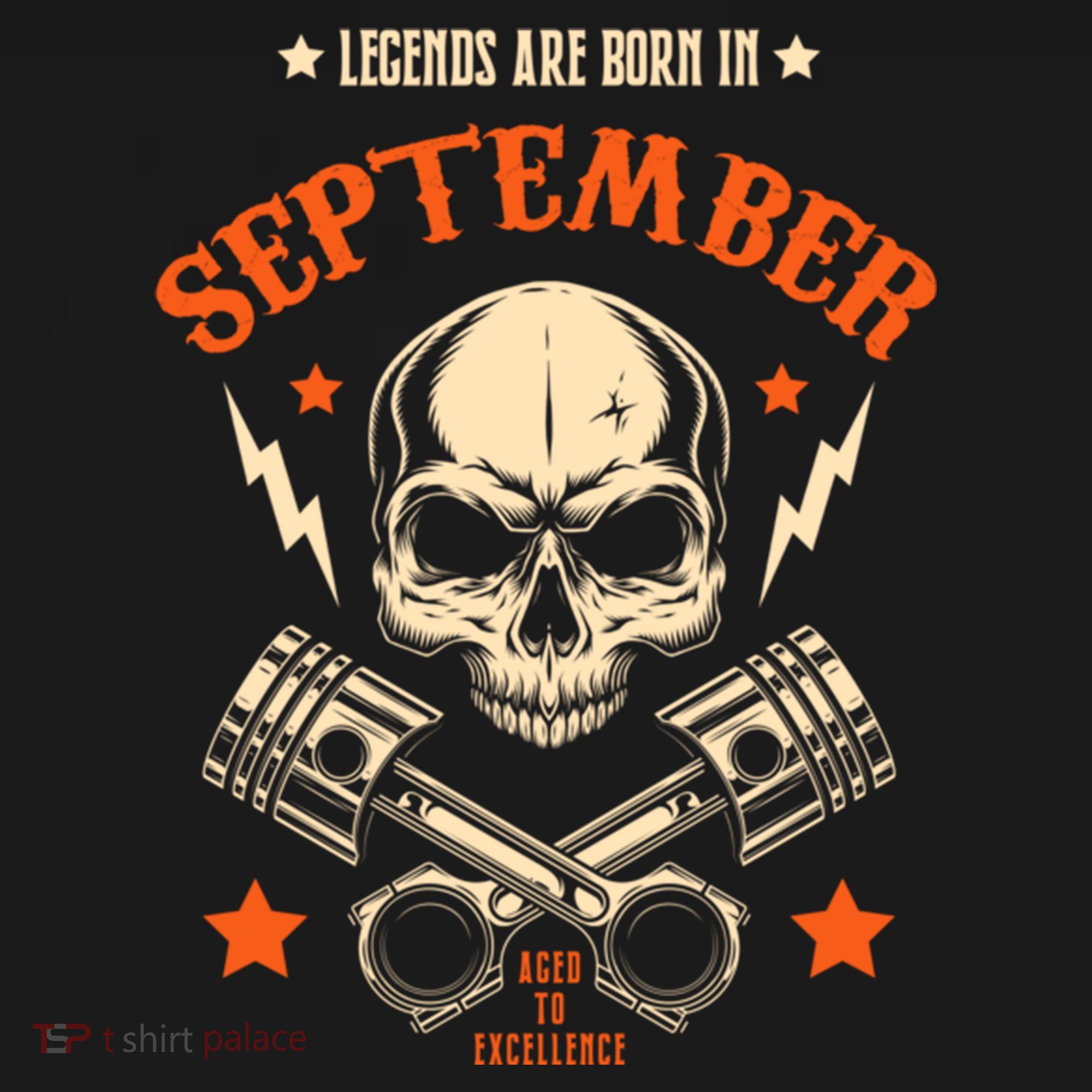 Birthday Legend Gifts Born In September T-Shirt