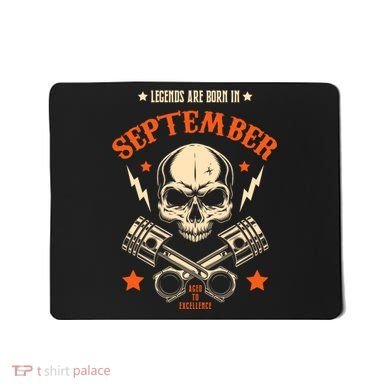 Birthday Legend Gifts Born In September Mousepad