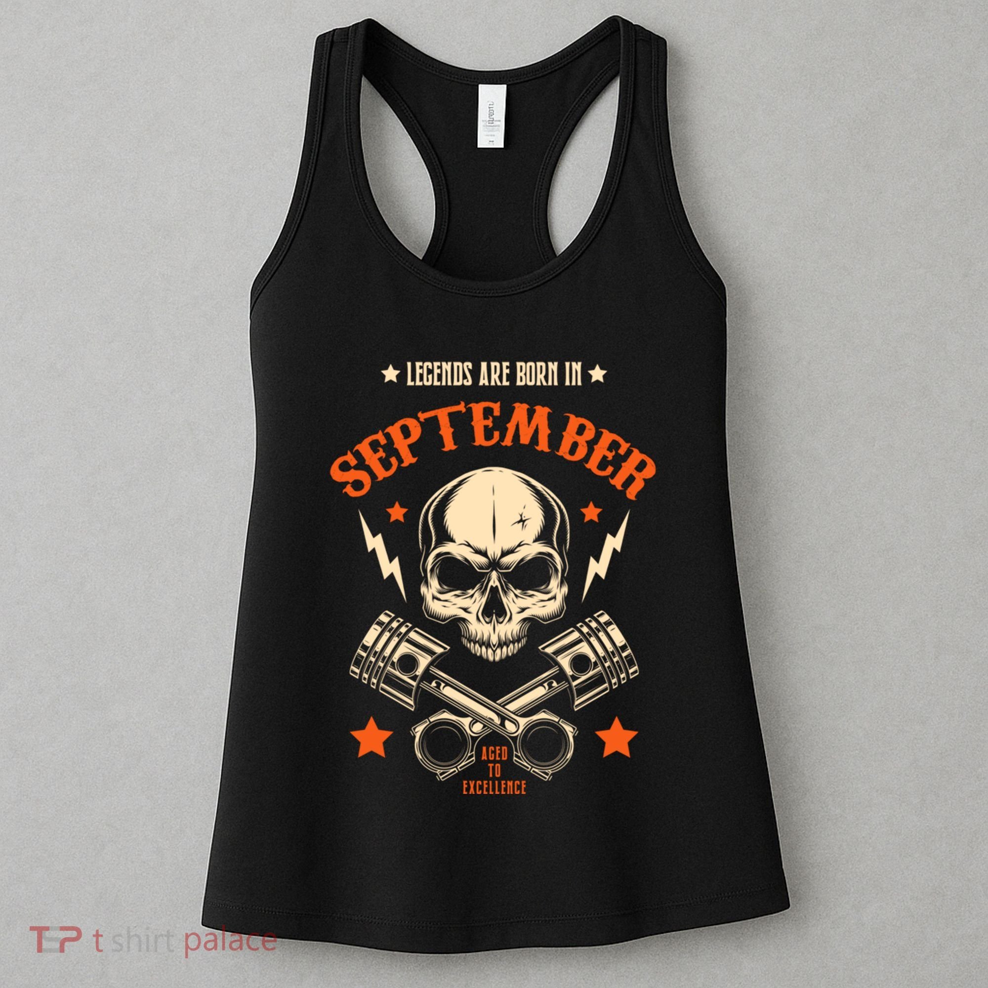 Birthday Legend Gifts Born In September Women's Tank Top