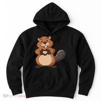 Beaver Lover Girl Women Hoodie thumb 0