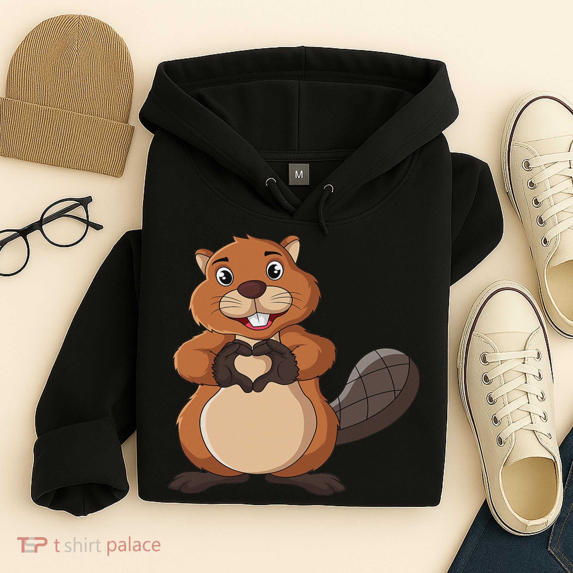 Beaver Lover Girl Women Hoodie