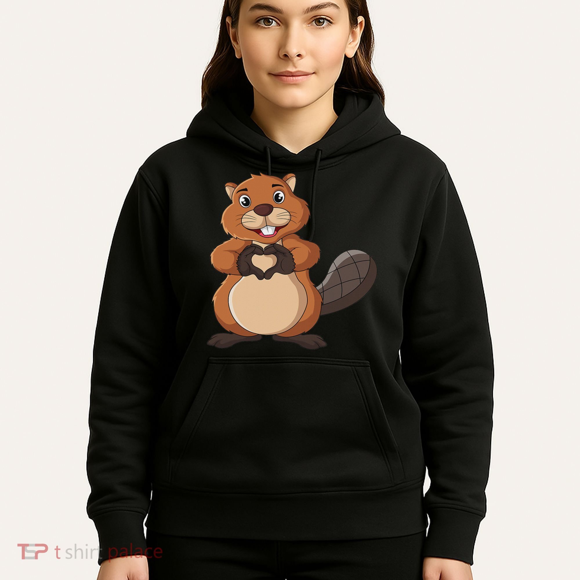 Beaver Lover Girl Women Hoodie
