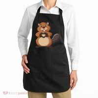 Beaver Lover Girl Women Apron thumb 2