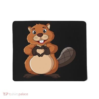 Beaver Lover Girl Women Mousepad
