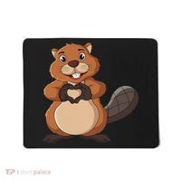 Beaver Lover Girl Women Mousepad thumb 0
