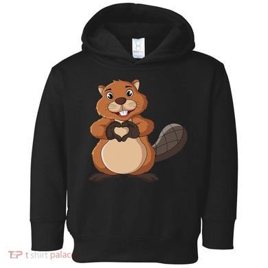 Beaver Lover Girl Women Toddler Hoodie