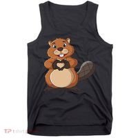 Beaver Lover Girl Women Tank Top thumb 0