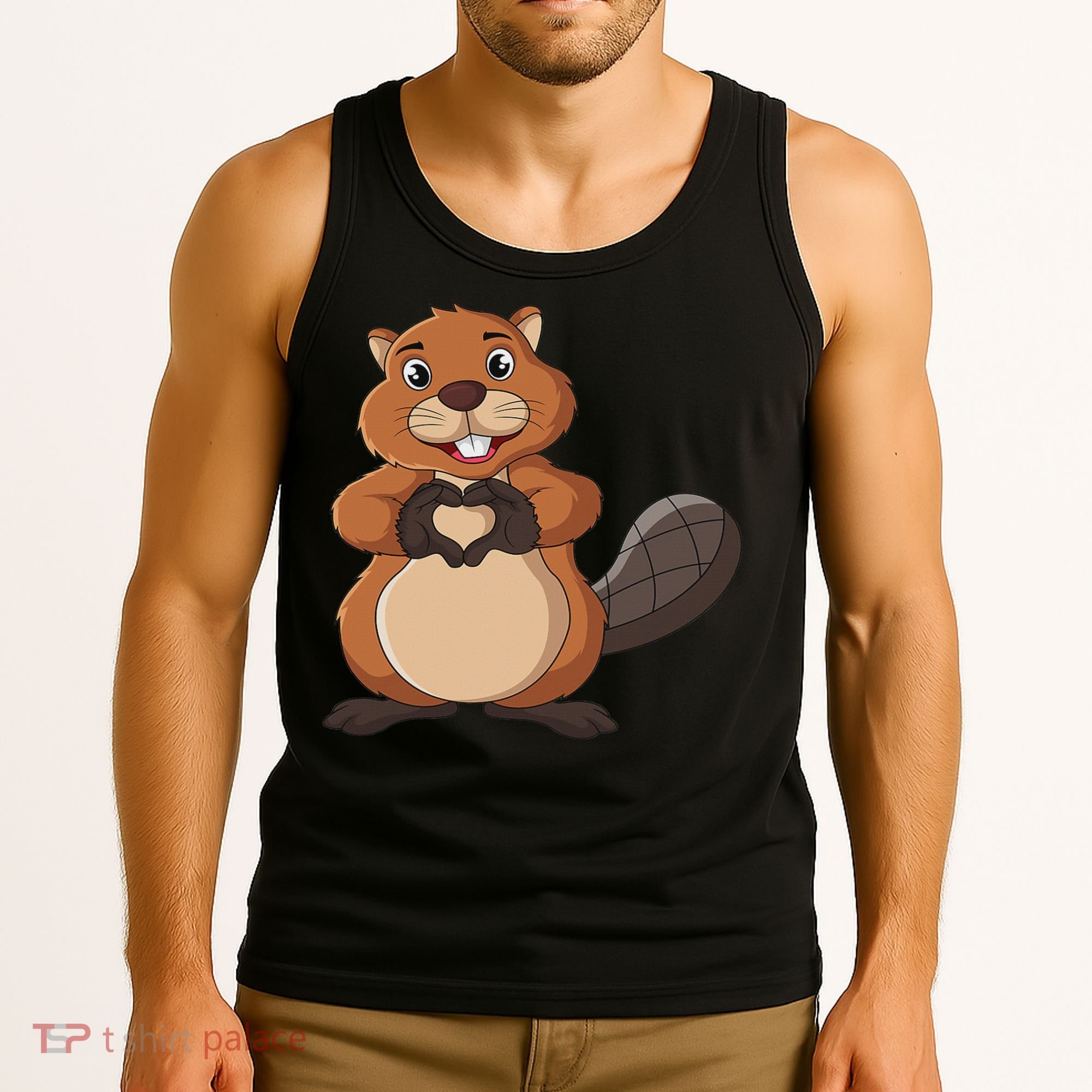 Beaver Lover Girl Women Tank Top