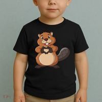 Beaver Lover Girl Women Toddler T-Shirt thumb 2