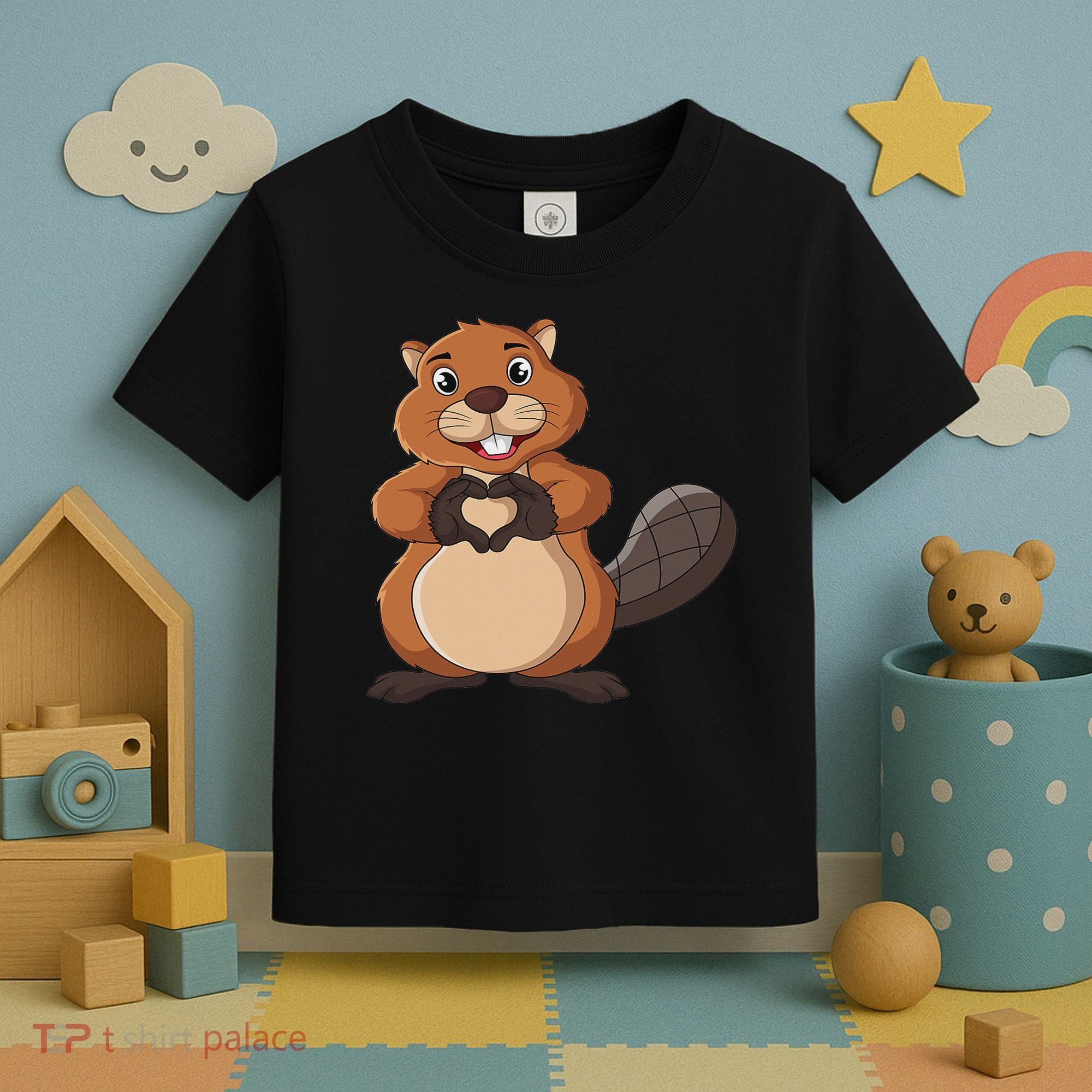 Beaver Lover Girl Women Toddler T-Shirt