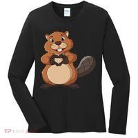 Beaver Lover Girl Women Women's Long Sleeve Shirt thumb 0
