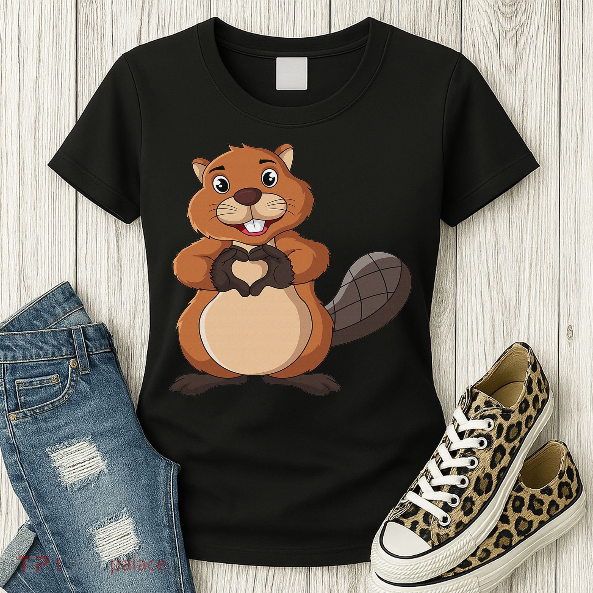 Beaver Lover Girl Women Women's T-Shirt