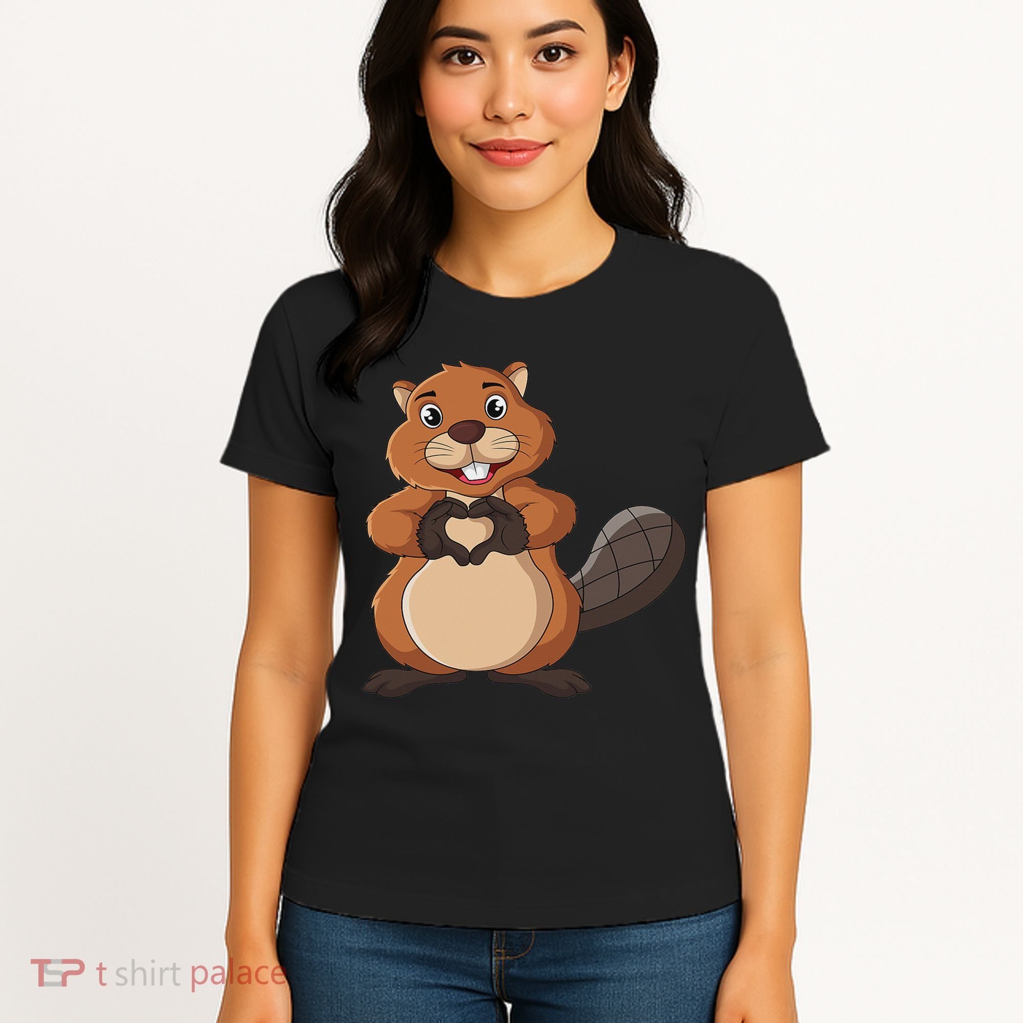 Beaver Lover Girl Women Women's T-Shirt