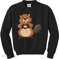 Beaver Lover Girl Women Kids Sweatshirt thumb 0