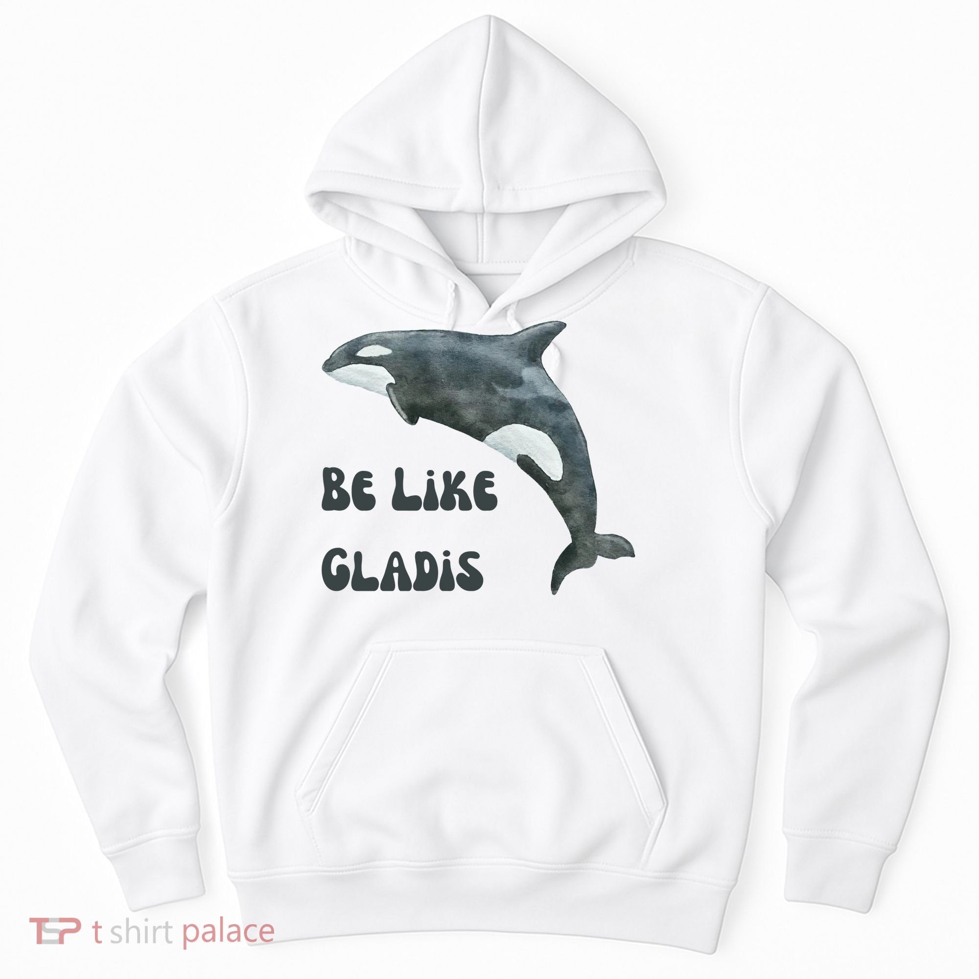 Be Like Gladis The Yacht Sinking Killer Whale Sink The Rich With White Gladys Hoodie