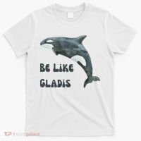 Be Like Gladis The Yacht Sinking Killer Whale Sink The Rich With White Gladys T-Shirt thumb 0