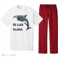 Be Like Gladis The Yacht Sinking Killer Whale Sink The Rich With White Gladys Pajama Set thumb 0