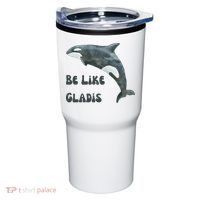 Be Like Gladis The Yacht Sinking Killer Whale Sink The Rich With White Gladys Tumbler thumb 0