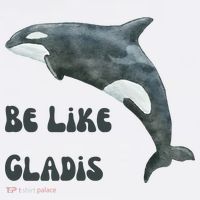 Be Like Gladis The Yacht Sinking Killer Whale Sink The Rich With White Gladys Tumbler thumb 3